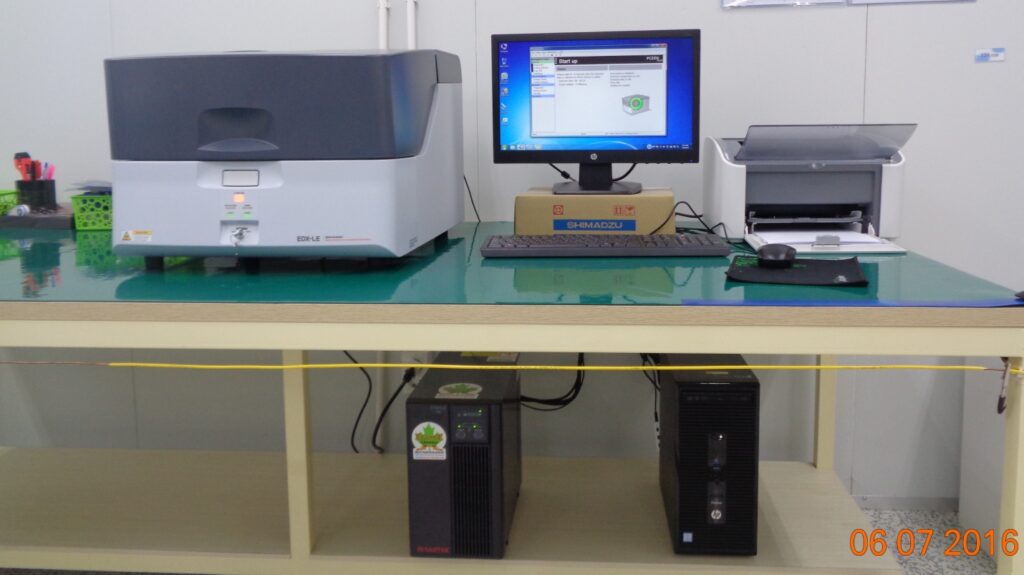Công ty TECOTEC bàn giao Máy quang phổ huỳnh quang tia X EDX-LE cho Công ty Wisol
