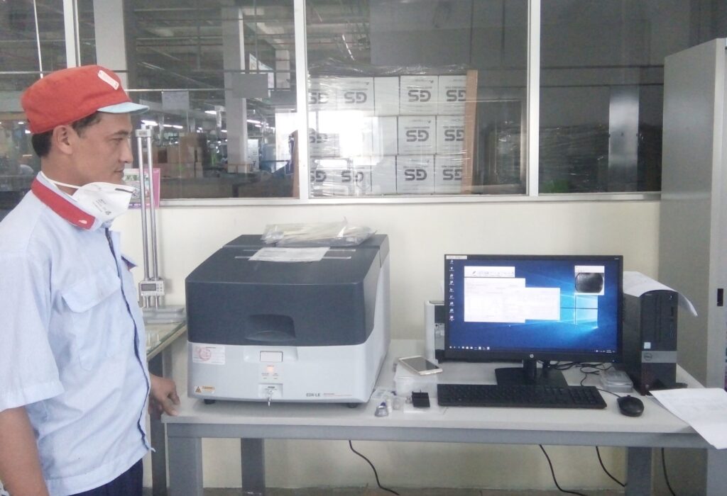 Bàn giao Máy Quang phổ huỳnh quang tia X EDX-LE cho Công ty TNHH Ắc Quy GS Việt Nam