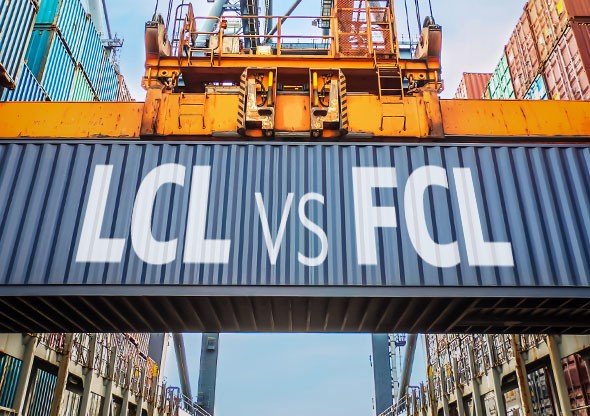 KHÁC NHAU GIỮA VẬN CHUYỂN HÀNG LẺ (LCL) VÀ HÀNG FULL CONTAINER (FCL)