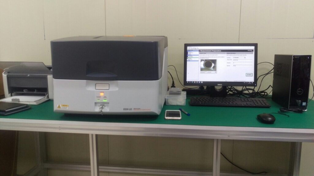 TECOTEC bàn giao, lắp đặt Máy quang phổ huỳnh quang tia X EDX-LE tại Samkwang Vina