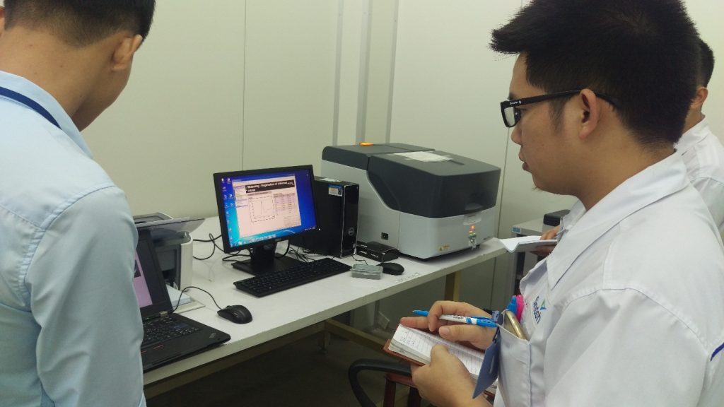 TECOTEC Group bàn giao Máy Quang phổ huỳnh quang tia X EDX-LE cho Sindoh Vina