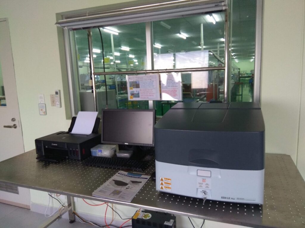 TECOTEC bàn giao Máy quang phổ huỳnh quang tia X EDX-LE Plus cho Công ty Tachibana