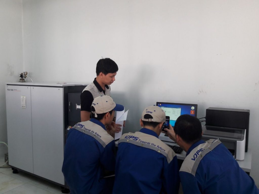 TECOTEC Group lắp đặt Máy quang phổ phát xạ PDA-7000 cho Công ty TNHH Hệ thống điện Việt Nhật -VJPS