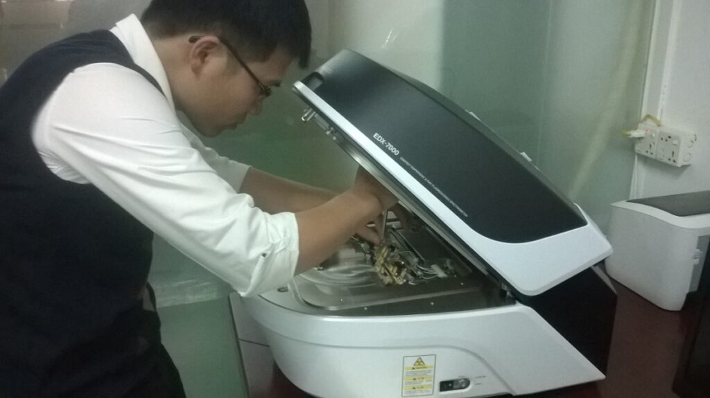 Công ty TECOTEC Group bàn giao Máy quang phổ huỳnh quang tia X EDX-7000 cho Công ty GFT
