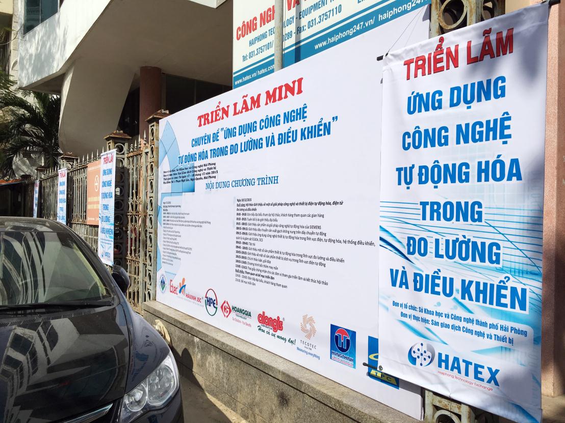 Tecotec tham gia triển lãm về “ Ứng dụng công nghệ tự động hóa trong đo lường điều khiển” tại Hải Phòng 17-18/12/2015. 24 hp10