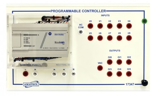 Hệ thống thực hành điều khiển động cơ PLC – AB MicroLogix 1000-1085-MT5AB10