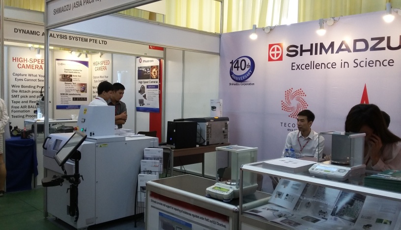 Công ty TECOTEC phối hợp cùng hãng SHIMADZU tham gia triển lãm Nepcon Việt Nam 2015 20 nepcon202015201